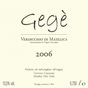 Verdicchio di Matelica DOC - Geg